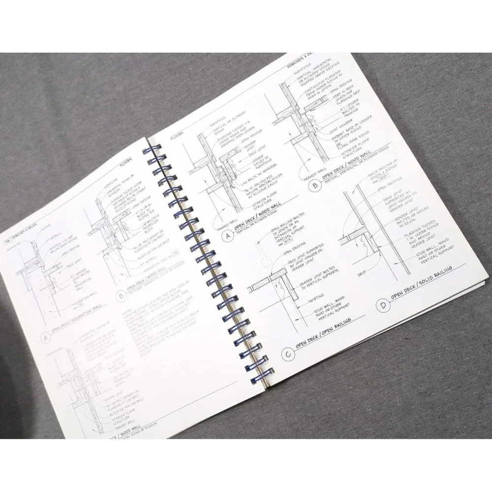 1991 Graphic Guide to Frame Construction Rob‎ Thallon Taunton Press Spiral Bound